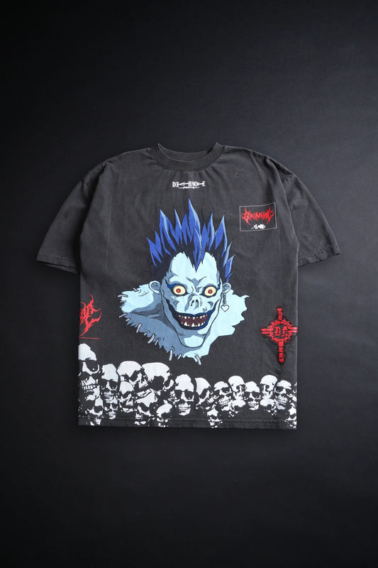 Ryuk "Side By Side" 199X Oversized Tee in Vintage Ashes