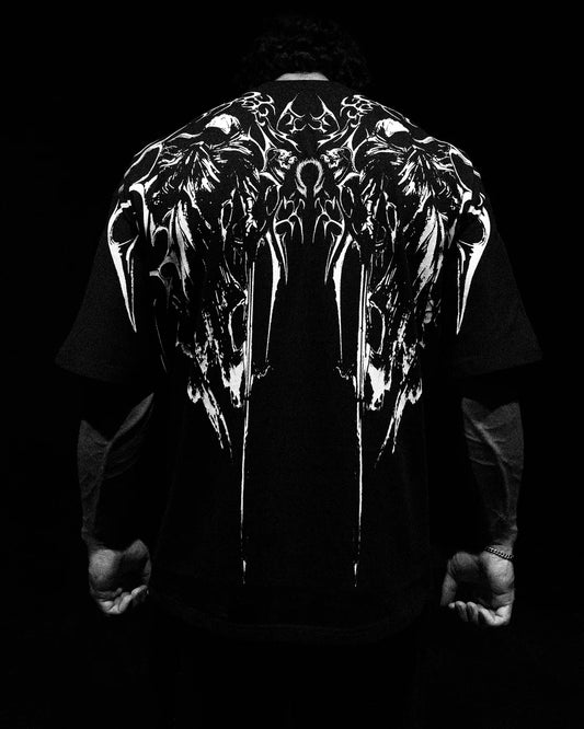 Deathkeeper Oversized t-shirt [VOID BLACK]