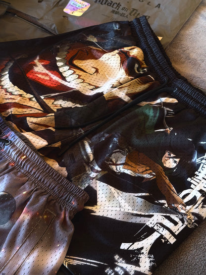 [SAMPLE] - AOT© Reversible Short Print 4