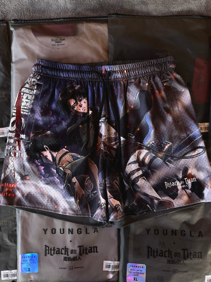 [SAMPLE] - AOT© Reversible Short Print 1